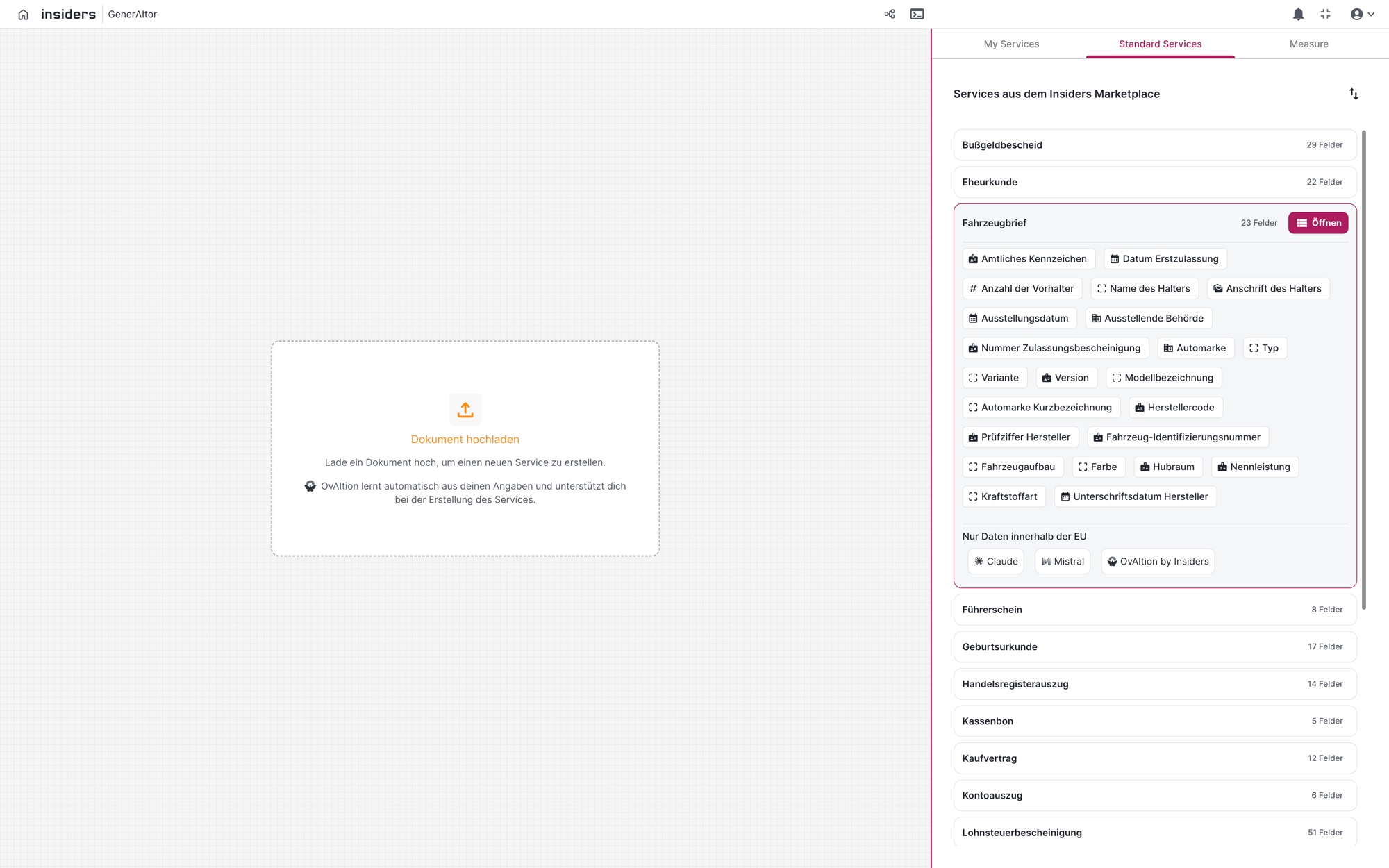 Marketplace Services
