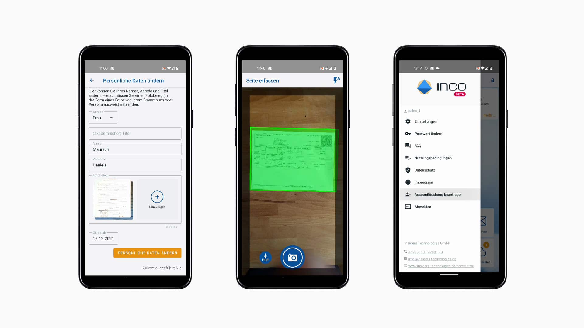 Smartphones Mobile Release 3.6 Webseite