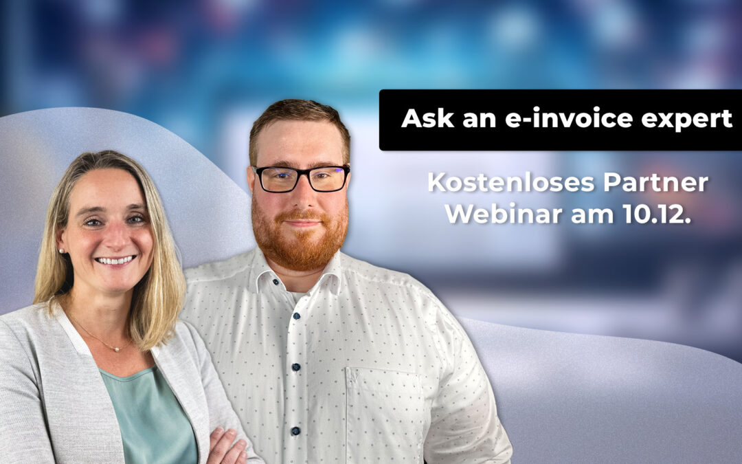 Partner Webinar: Ask an e‑invoice Expert