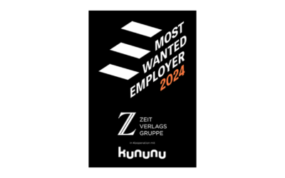 Aus­ge­zeichnet als „Most Wanted Employer 2024“