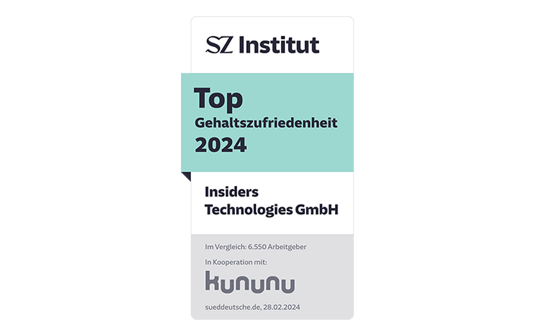 Top Gehalts­zu­frie­den­heit 2025