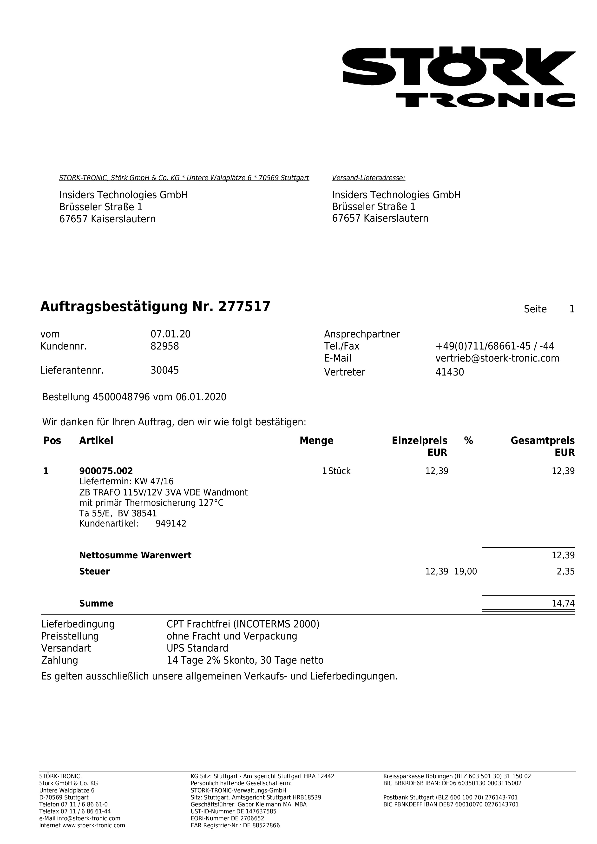 IT Auftrag2775172