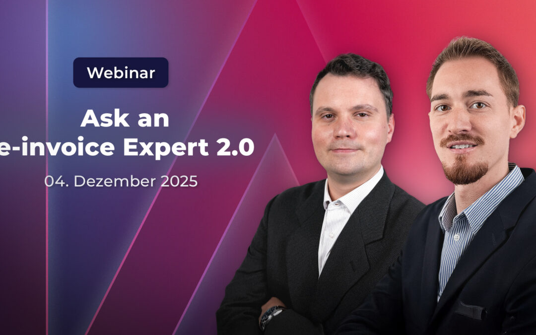 Ask an e‑invoice Expert 2.0