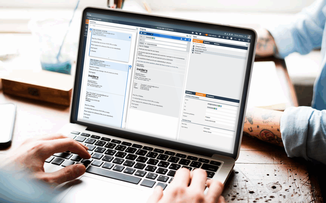 Flow 2.5 nutzt LLM für effi­zi­en­tere Vor­gangs­be­ar­bei­tung im Response Manage­ment